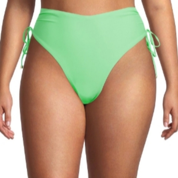 Other - NWOT Cheeky Ruched Sides Swim Bikini Bottom